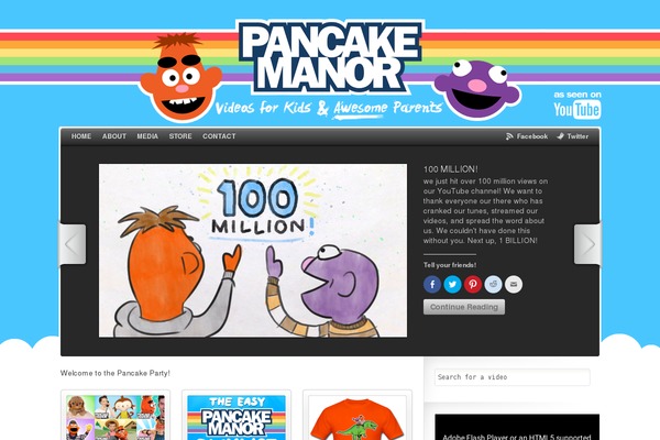 On Demand theme site design template sample