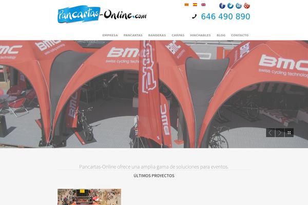Everest theme site design template sample