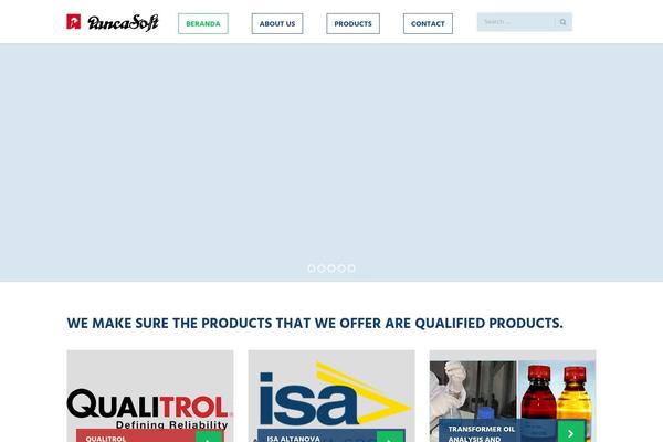 Cosine theme site design template sample