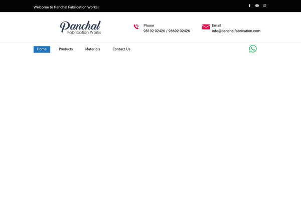 panchalfabrication.com site used Jannal