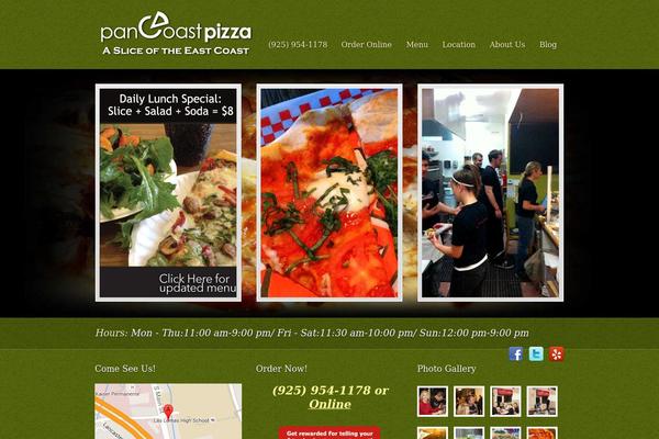 Delicious theme site design template sample