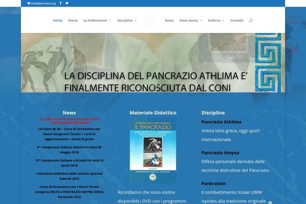 Divi theme site design template sample