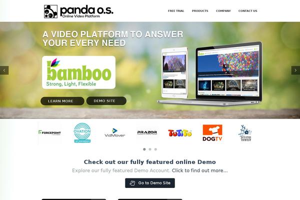 panda-os.com site used Bamboo