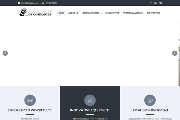pandagroupofcompanies.com site used Pandagroup