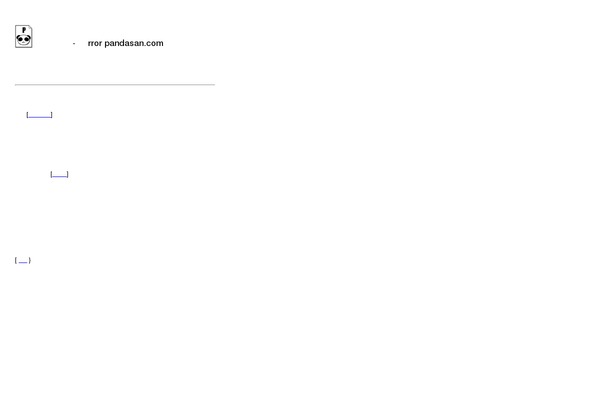 pandasan.com site used dfBlog