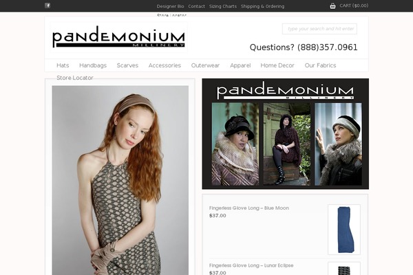 pandemoniumhats.com site used Freshshop