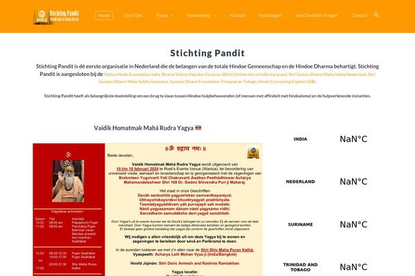 Site using WP Blog and Widget plugin