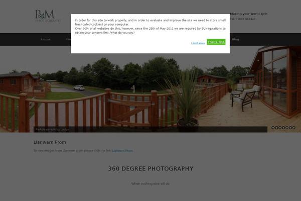 Site using Cookie-warning plugin