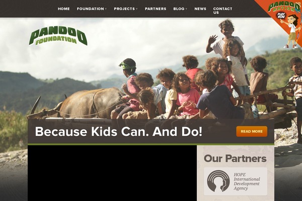 pandoofoundation.org site used Create.ph