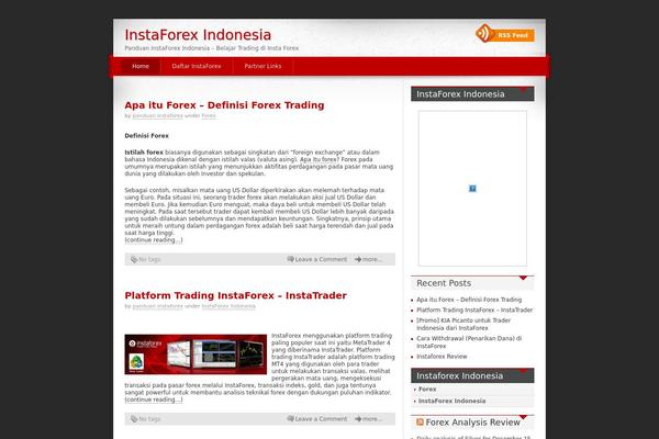 iDream theme site design template sample