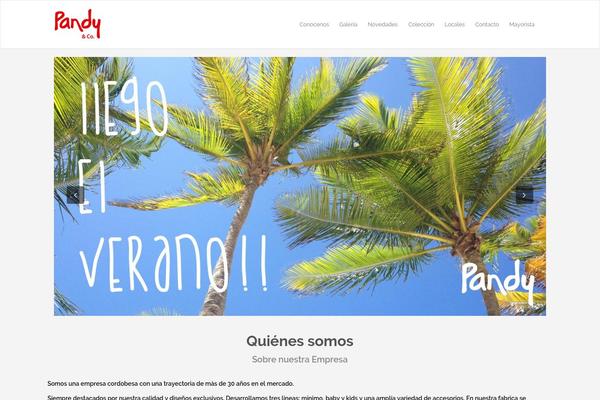 Starter theme site design template sample