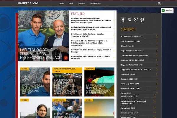 Noteworthy theme site design template sample