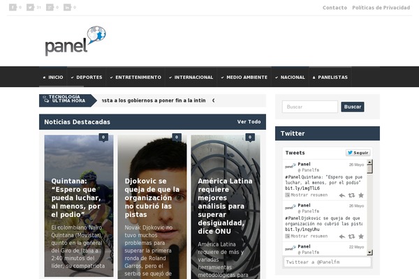 panel-child theme websites examples
