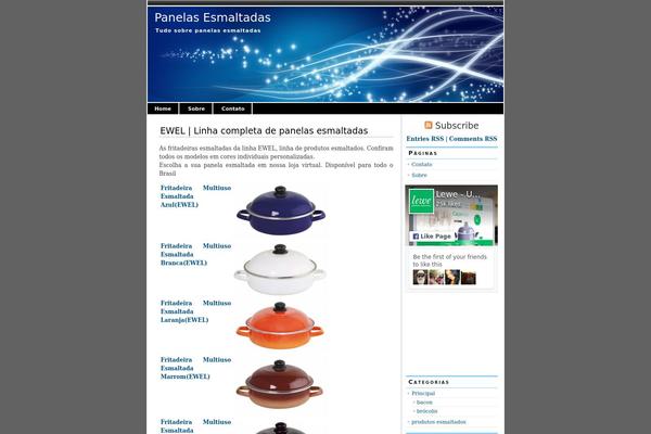 magicblue theme site design template sample