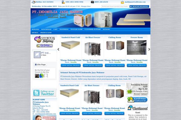 Indostore4-2pers theme site design template sample