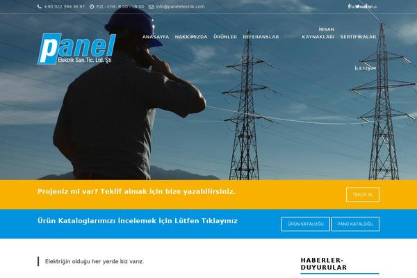 Structure-child theme site design template sample