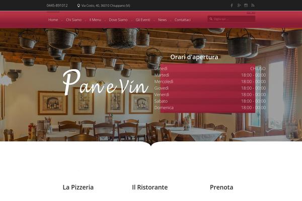 Delizioso theme site design template sample