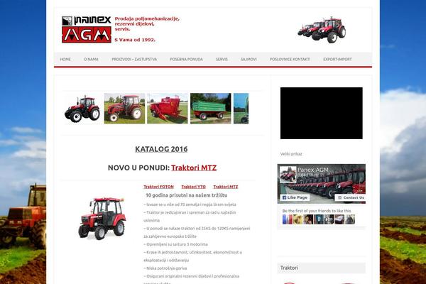 Site using Image horizontal reel scroll slideshow plugin