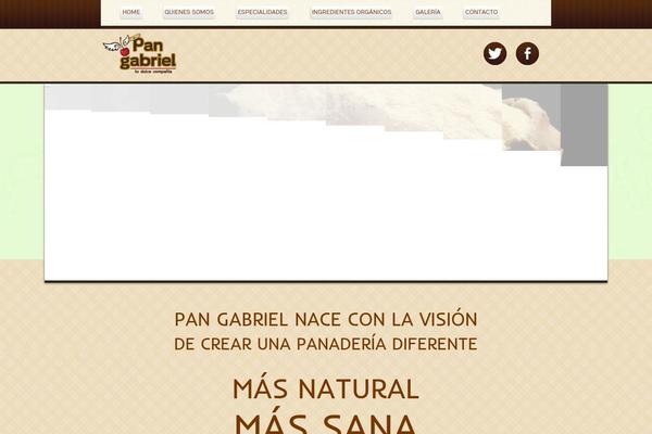 pangabriel.com site used Spa-theme