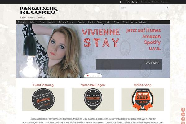 Reach theme site design template sample