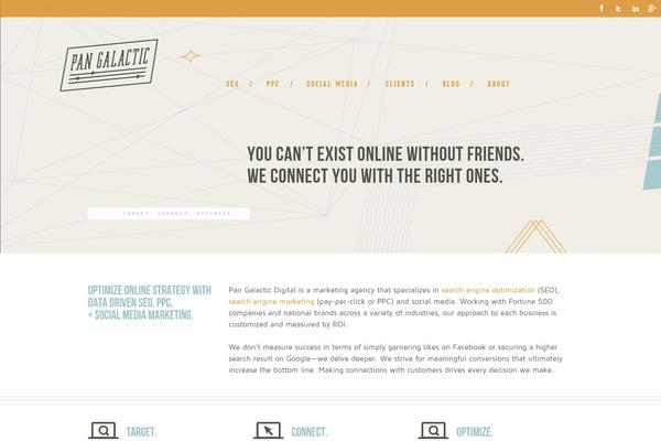 Generatepress-child theme site design template sample