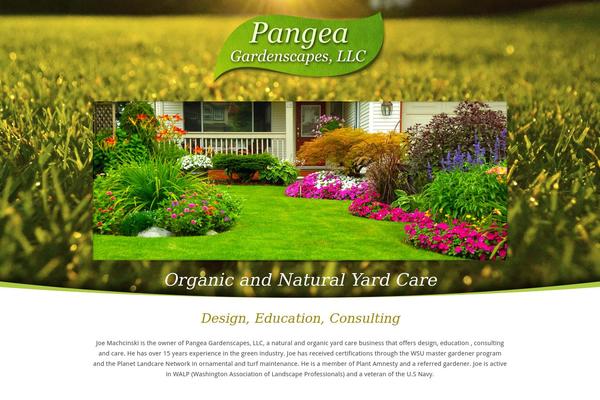 Evolution theme site design template sample