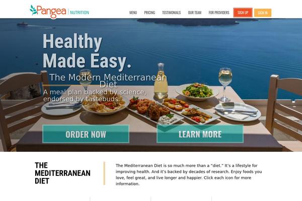 pangeanutrition.com site used Pangea2016