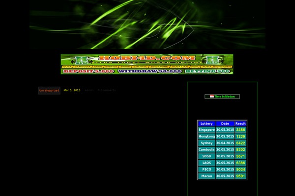 Chip Zero theme site design template sample