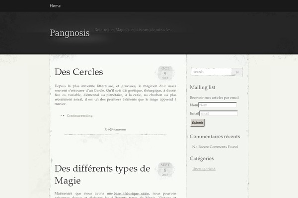 Site using Disqus Recent Comments Widget plugin