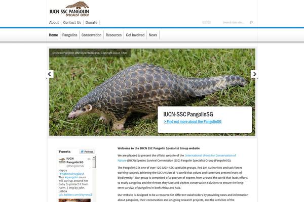 pangolin theme websites examples