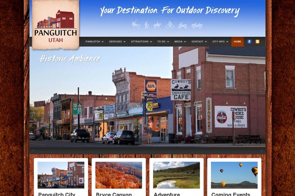 Natural theme site design template sample