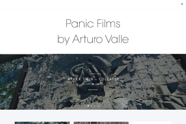 Actuate theme site design template sample