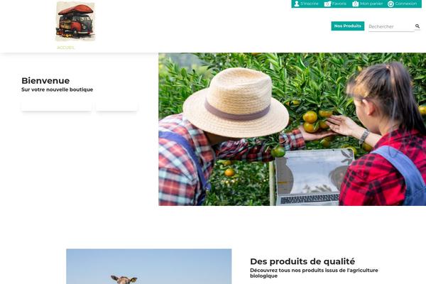 Farmvilla-organic-theme theme site design template sample