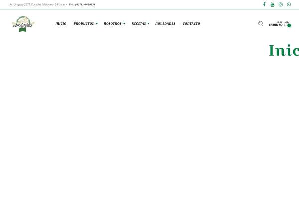 Eva theme site design template sample