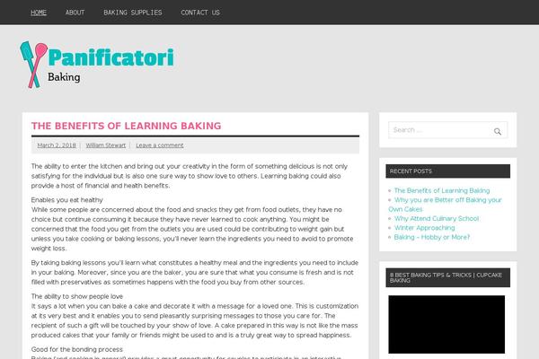 Dynamic News Lite theme site design template sample