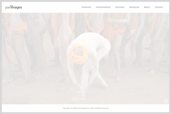 Oshine theme site design template sample