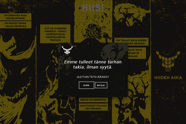 North theme site design template sample