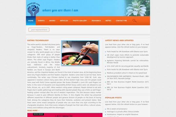 Site using Image Gallery Reloaded plugin
