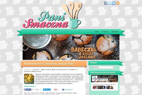 iRibbon theme site design template sample