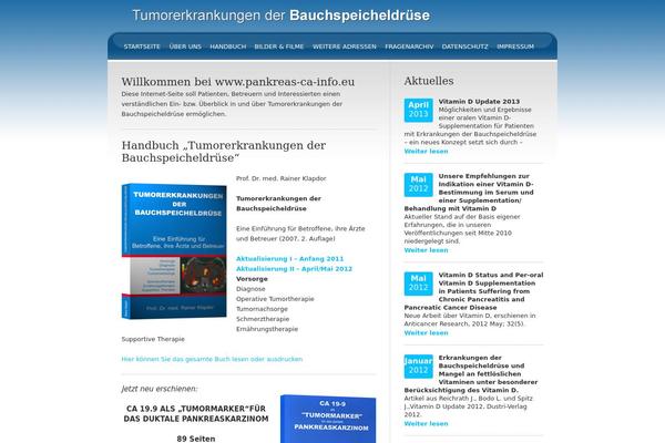 Contango theme site design template sample