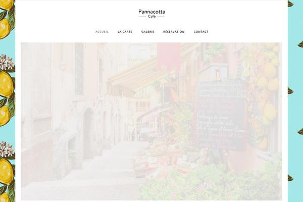 Savory theme site design template sample