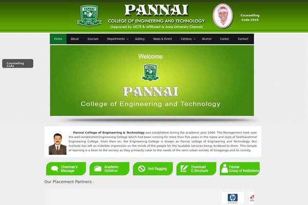 Complete theme site design template sample