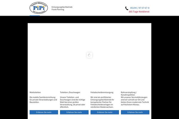Hive theme site design template sample