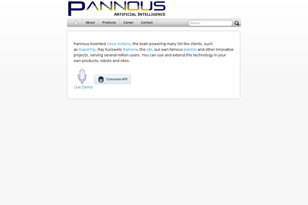 pannous.info site used Iblog2