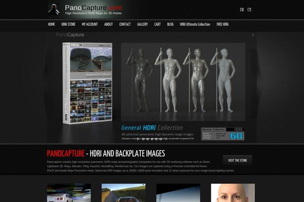 Rhapsody theme site design template sample