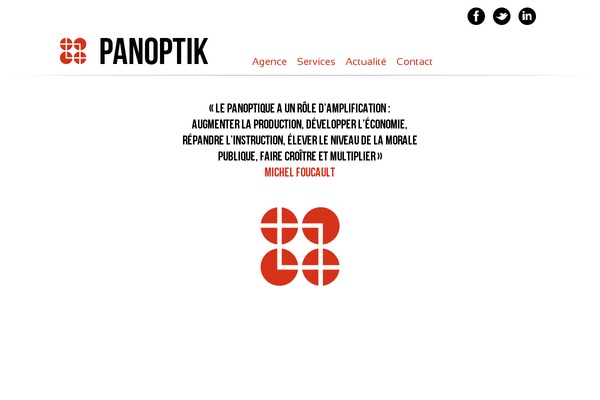 panoptik.fr site used Panoptik