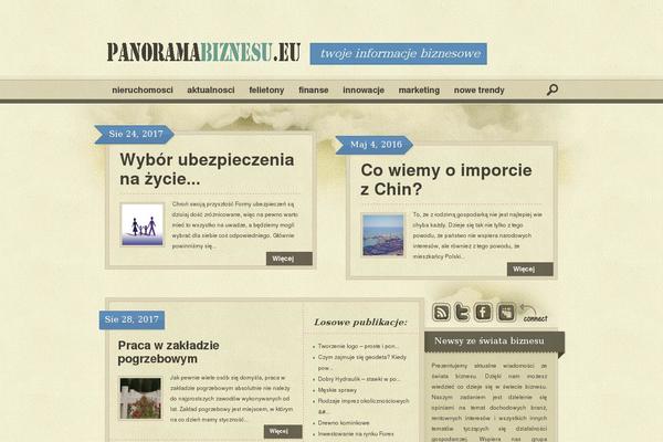 Site using Vi Random Post Widget plugin