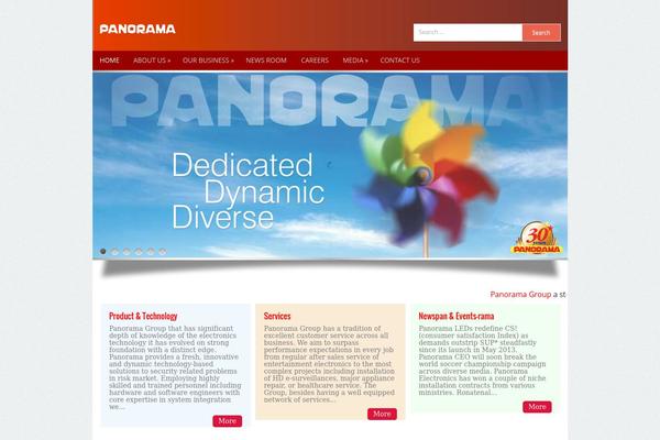 Site using Image slider with description plugin