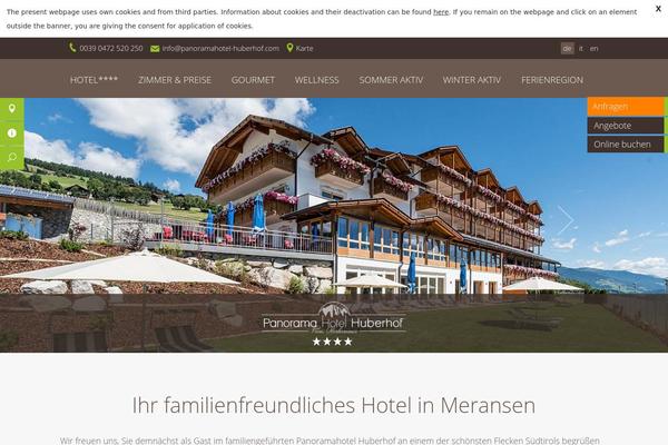 trend-media-onepage theme websites examples