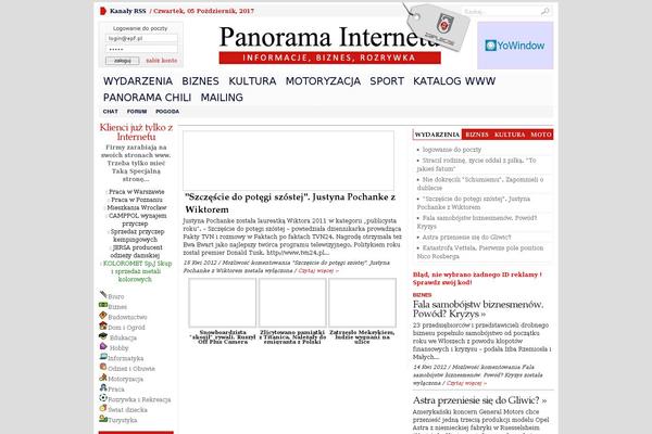 Site using Rotating Posts plugin